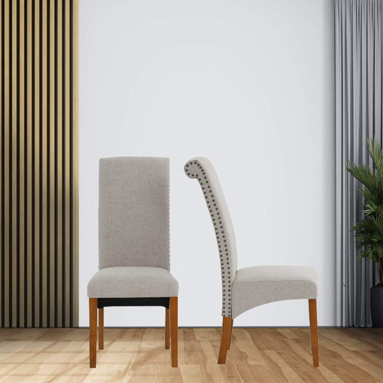 Ophelia & Co. Cocheta Fabric Parsons Chair Wayfair